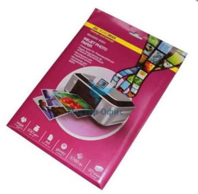 Фотопапір глянцевий Buromax, А4, 230 г/м2, 20 аркушів, ВМ.2220-6020 (1)