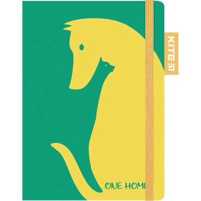 Блокнот тв. обкл.,120*169 мм, 96 арк., зелений