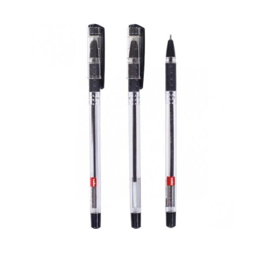 Ручка кулькова."CL" FINEGRIP, 0.5 мм, чорний, (5/250)