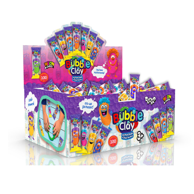 Креативное творчество "BUBBLE CLAY" в брикетах, BBC-03-01U