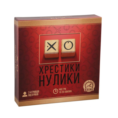 Игра настольная "Крестики-нолики"