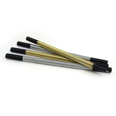 Ручка гелева 2-х сторон. синя+чорна "Пружина" 1035 (1/12)