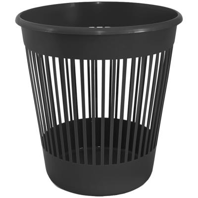 Корзина для паперу, 10 л, чорна, D4018-01 (1/25)