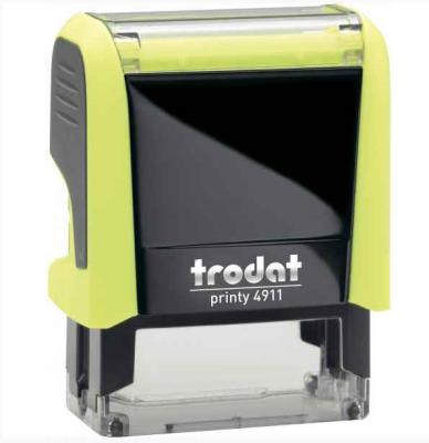 Оснастка для штампа Trodat пластиковая, 38*14мм, желтая