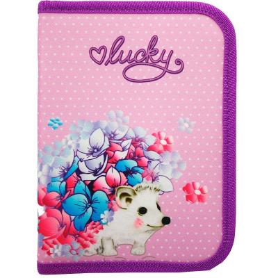 Пенал 1-яр. з 1відв. "Lucky" пустий 210/70D PL, 22103С