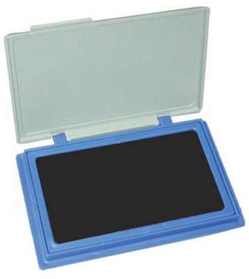 Подушка штемп. настольная Economix 42101-01, черная, 70 * 110 мм