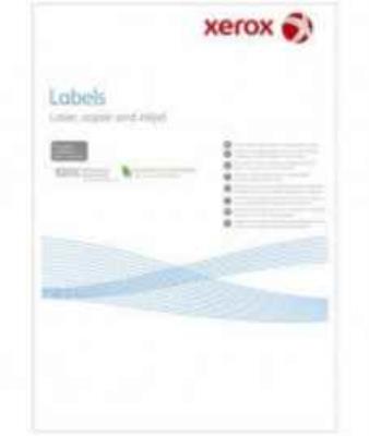 Наклейки Xerox, А4/36, 70*24 мм, 100 аркушів, 7411 (1)