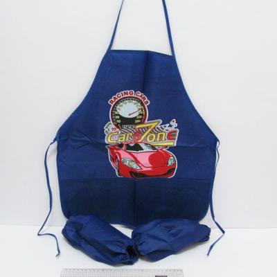 DSCN2336 Фартук с нарукавником "Машины"