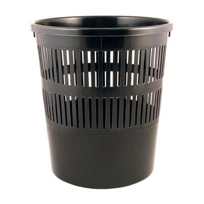 Корзина для паперу, 8л, чорна (1/20)