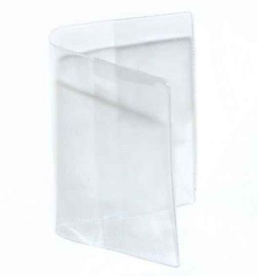 Обкладинка ПВХ для Паспорта/Passport з прозорої плівки 185х130 мм 230 мкм арт. 302014(1/50)