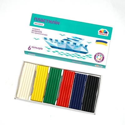 Пластилін дит. 6 кол., 72 г, Мозаїка