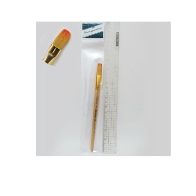 Пензлик для малювання, нейлон  (ГОСТ №8) (Штрих-код)