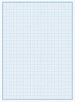 Бумага миллиметровая ф. А4 (100) офсет.70гр. арт.00042