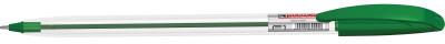 Ручка кулькова Rebnok, F1, 0.7мм, зелена, (50/250/1500)