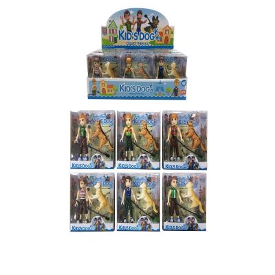 Набір хлопчик з собакою