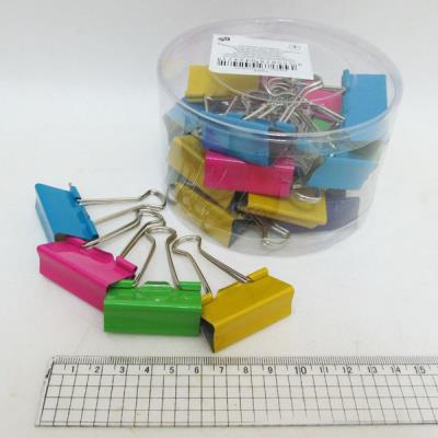 Біндер  41мм "Кольоровий" 5235-41 (24 шт/уп)