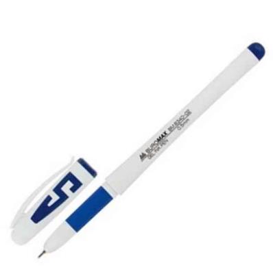 Ручка гелева Buromax, 0.5 мм, синя, BM.8340-02, (12/1728)