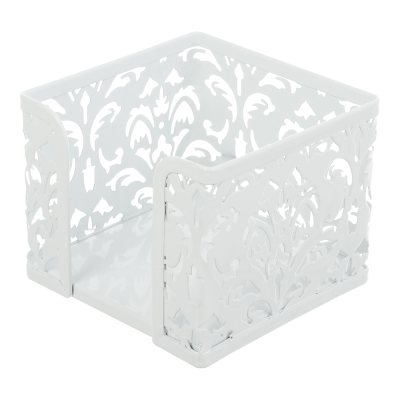Бокс для бумаги, BAROCCO, металлический, белый, BM.6216-12 (1/12/72)