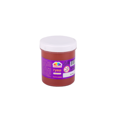 Фарба гуашева коричнева, 100 мл, Творчість (1/9)