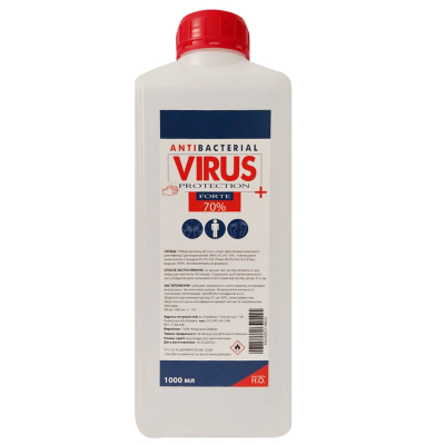 Засіб косметичний "Антисептик для рук "Antibacterial Virus Protection", 1 л (12)