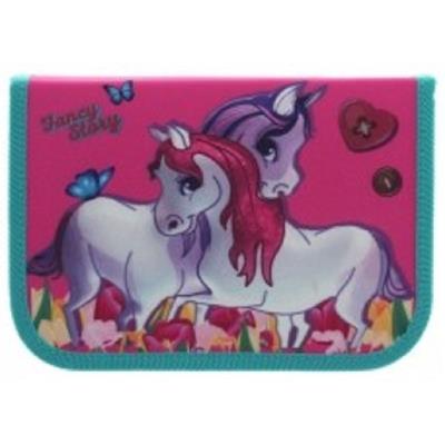 Пенал 1-яр с 1 от.,пустой,"girl's Dreams", 210/70D PL,CLASS,арт. 97217