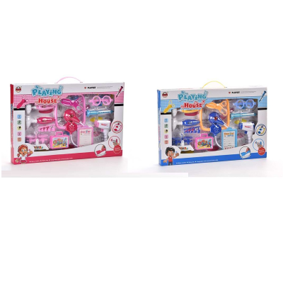 Лікар 969-92A/B (2052410/11) 2 види, світло, стетоскоп, термометр, шприц, молоточок, аксесуари