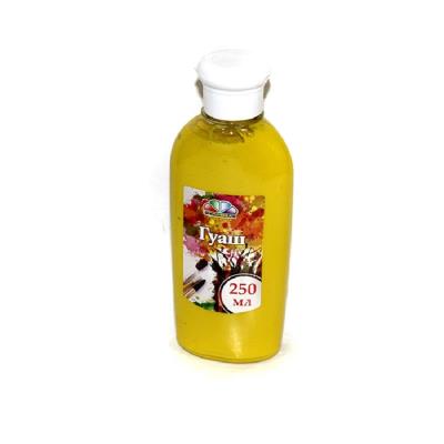 Краска гуашевая Желтая 250 мл, Творчество