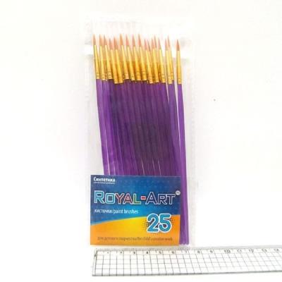 Пензлик нейлон круглий, №1, RA7611