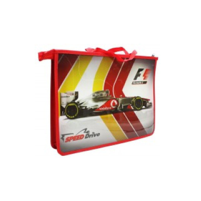 Папка на молнии ф.А4 "Техно", 450 мкм, 340х245мм