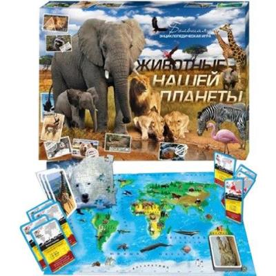 Гра велика настільна "Тварини нашої планети 2" (1)