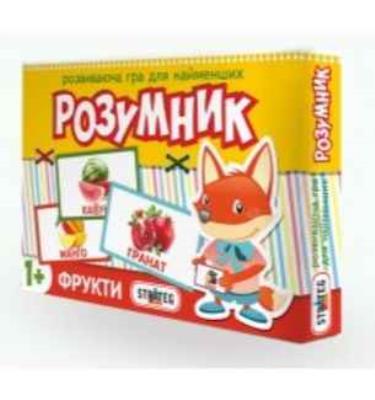 Гра 30303 Стратег, "Маленький Розумник, серія: фрукти". в кор-ці 28-19,5-3см (1/12)