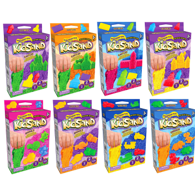Набір креативної творчості "Кінетичний пісок "KidSand" коробка міні 200г