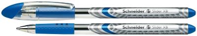 Ручка масляна SCHNEIDER SLIDER (товщина XB-товста), пише синім (10)