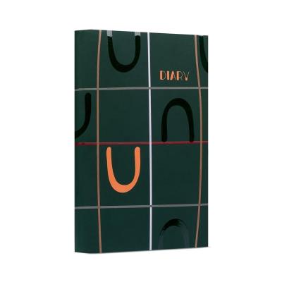 Щоденник А5 недат Yes "Generic" , м'який, 320 стор. зел/помаранч.