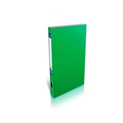 Папка-регистратор Цветная 4 D-кольца., 50мм, А4, зеленая