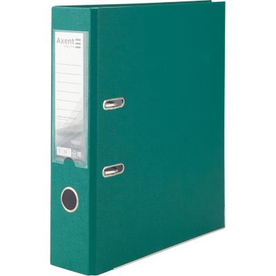 Папка-реєстратор Axent Delta D1714-23C, одностороння, A4, 75 мм, зібрана, темно-зелена (1/20)