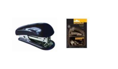 Степлер-мини Scholz, 4035, № 10, 1000 скоб, черный