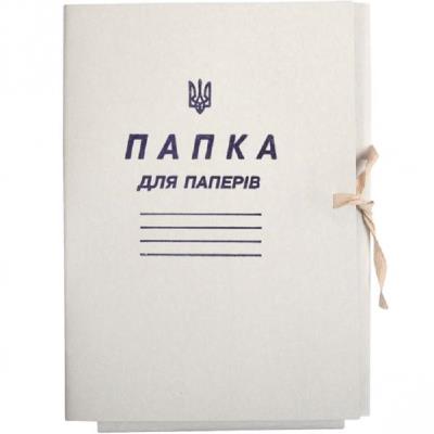 Папка  на зав'язках 0,30- 50шт (1/50)