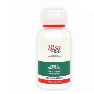 Лак акриловий матовий, 120 мл, ROSA Studio