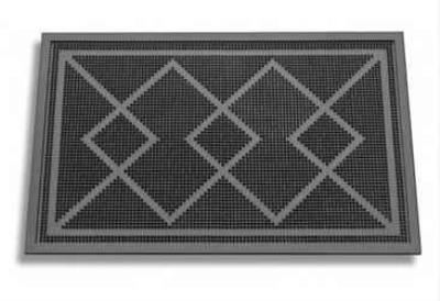 Килимок придверний ДЗГТВ, 35x55 см, з бортом, К-5 (1)