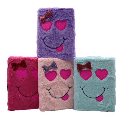 Блокнот пушистый "Love smile" клеточка, А5, 80 страниц, 80g mix, DSCN0442