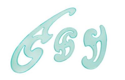 Набір лекал 3 шт. (50)