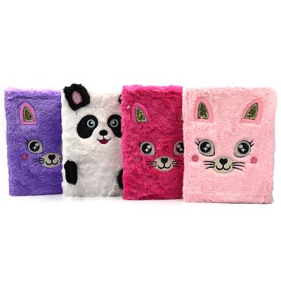 Блокнот пухнастий "Cat" клітинка, А5 P80 80g, mix, 5127-A5