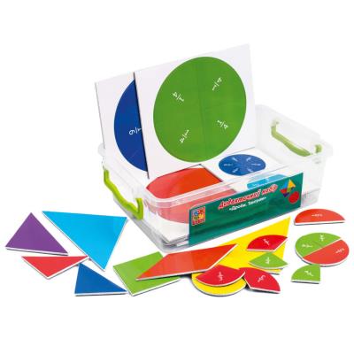 Гра настільна "Набір. Дроби та Танграм", VT5555-03