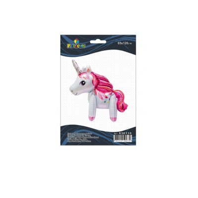 Шарик Pelican (120 см) фольгированный, Единорог, 836110