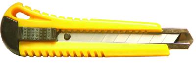 Ніж трафаретний 4Office, ширина 18мм, автофіксатор, металеві направляючі (1/24/240)