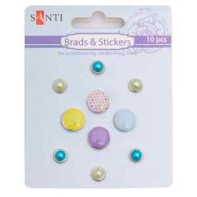 Брадси Santi, "Кольорові точки", 10 шт (1/1/0/750)