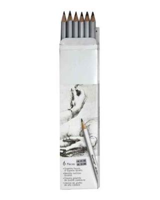 Олівець "Marco" графітний, 6 шт.шестигранні, HB-8B 7000DM-6CB, (1/24/480)