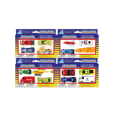 Игрушечный набор GW мини транспорт 4 элемента в ассортименте,4 вида