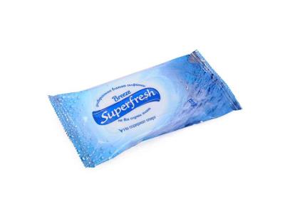 Серветки вологі Super Fresh 15 шт Breeze   (1/120)